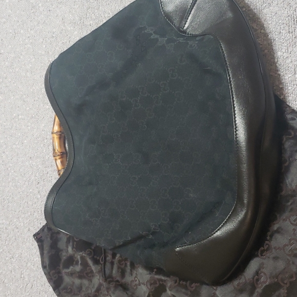 Black Friday SALE 💎Gucci authentic diana canvas/leather bag - Picture 15 of 15